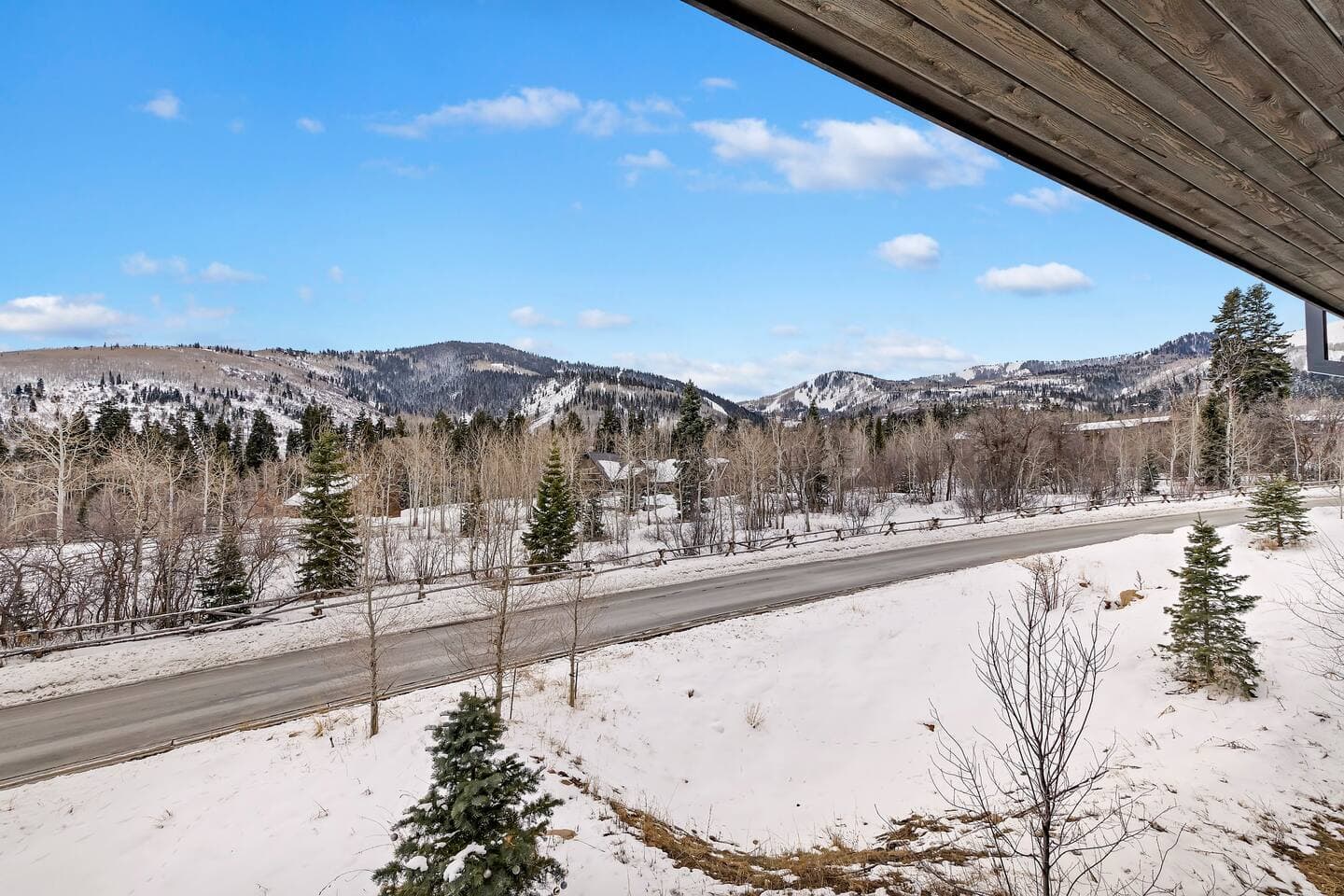 Views of back of the home