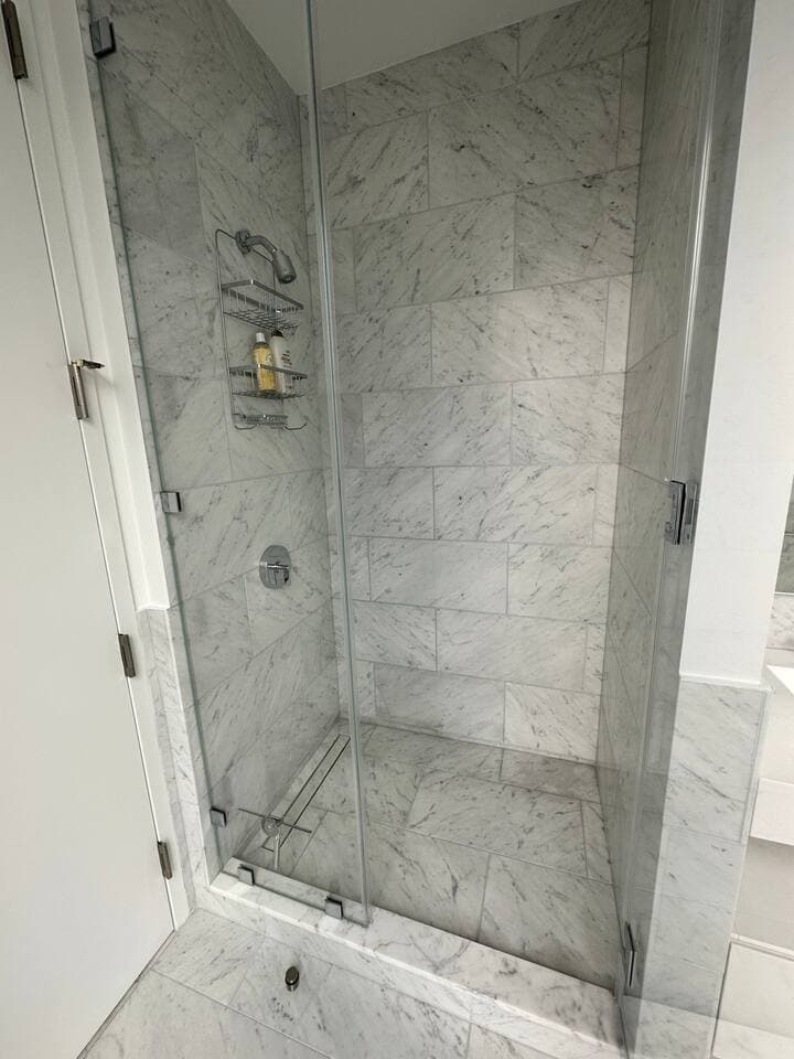 Shower in Jack and Jill bathroom