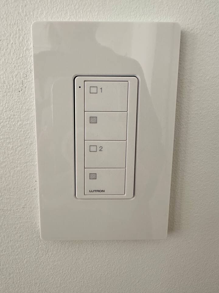 Lutron shade controls